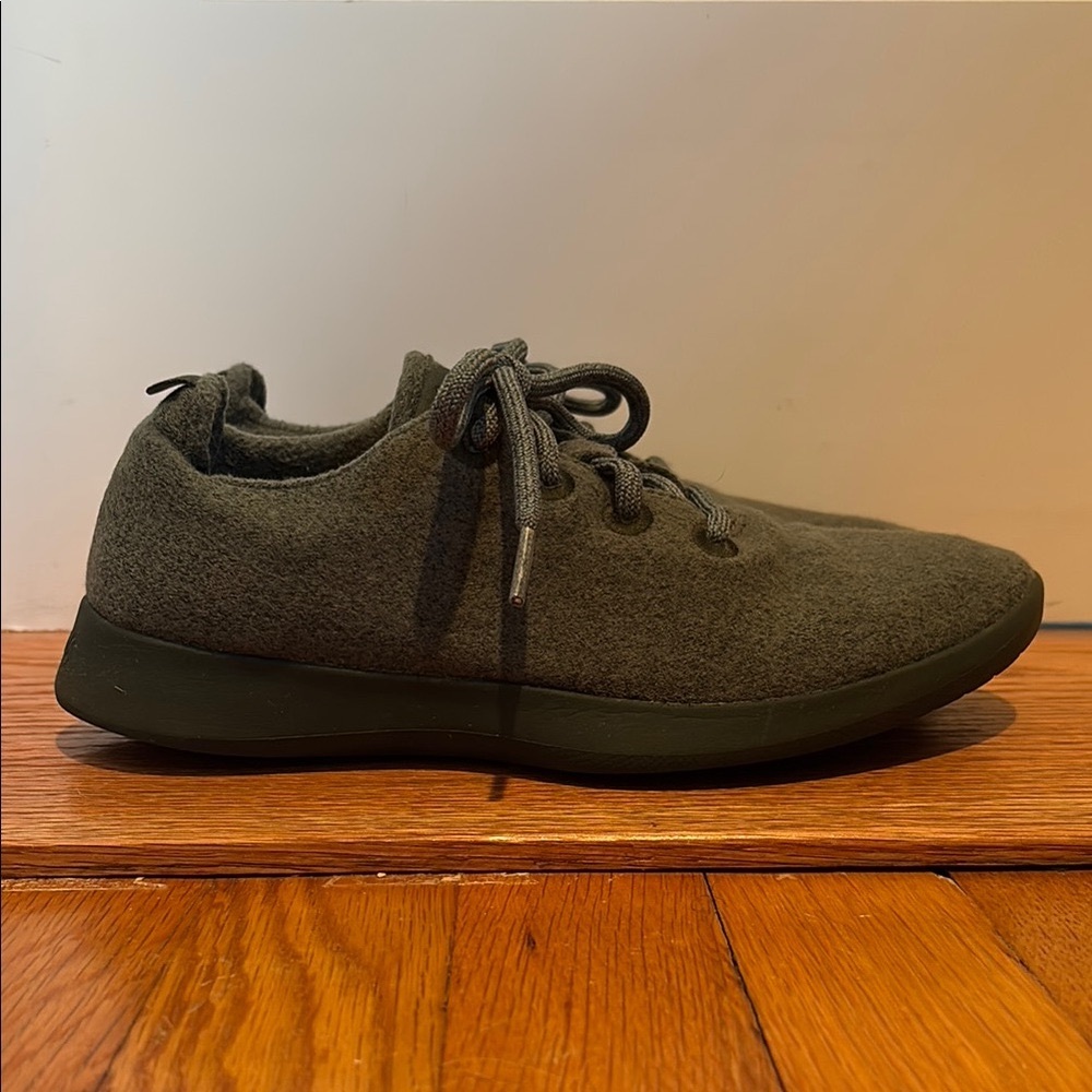 Allbirds Wool Runner sneakers in Matcha Green